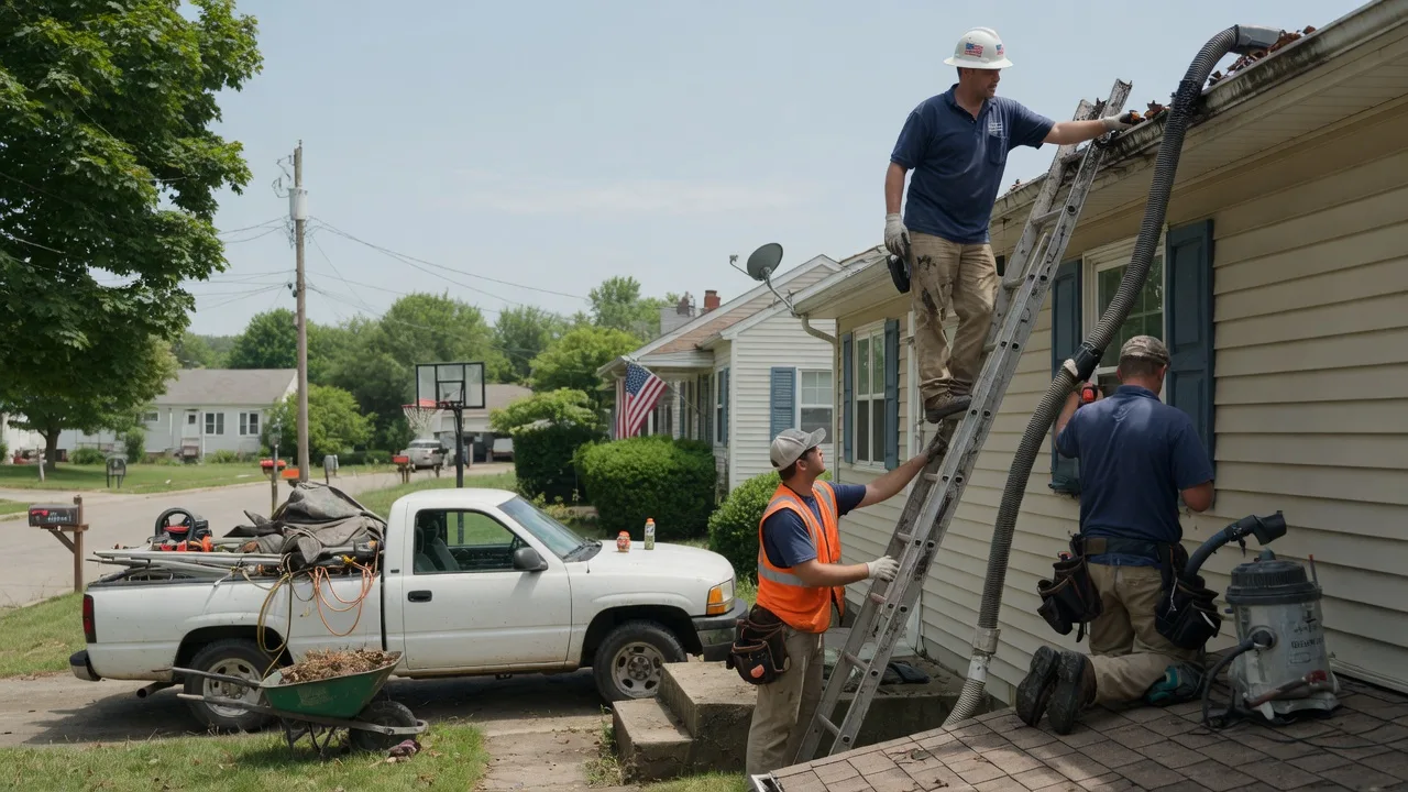 Gutter Installation in Belpre, OH near me